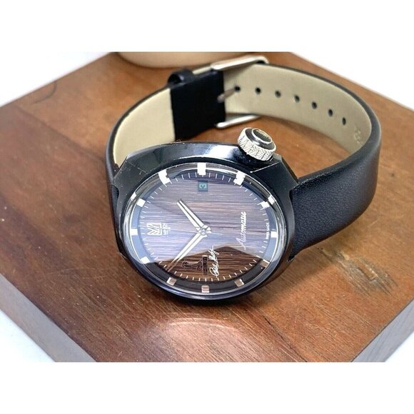 March LA.B Shelby EXP500 Men's Watch Swiss Automatic Limited Edition Brown 40mm - Picture 7 of 13